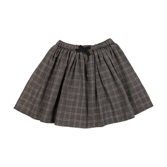 Kin Kin Plaid Girls Gathered Skirt ( Sz 5YR-18YR)