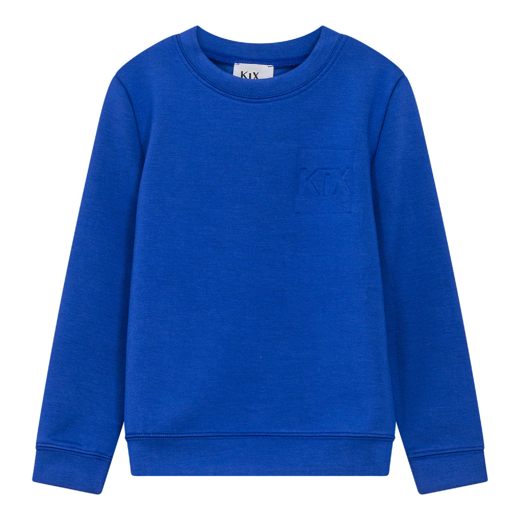 Kix embossed sweat (SZ 18m-12yr)