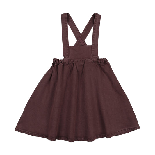 Kin Kin Plum Girls Bib Jumper ( Sz 2-7)