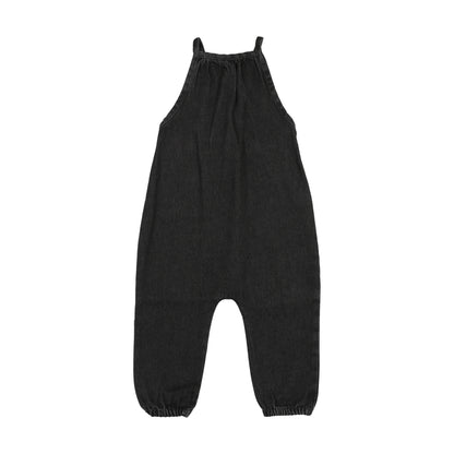 Kin Kin Black Baby Romper ( Sz 12M-3YR)