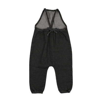 Kin Kin Black Baby Romper ( Sz 12M-3YR)