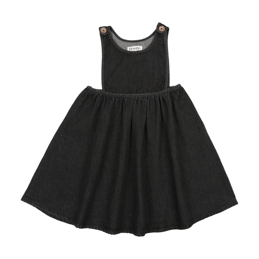 Kin Kin Black Pinafore Jumper ( Sz 2-7)
