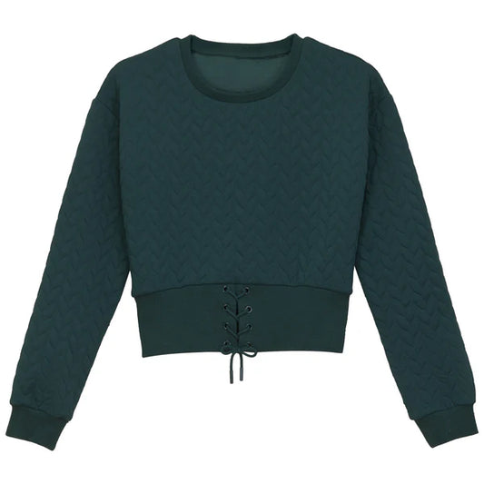 Kix Textured Lace Updetail Top ( Sz 10-22)