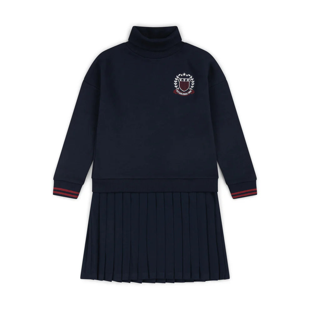 Kai & Kelly varsity pleaded dress (SZ 3-16)