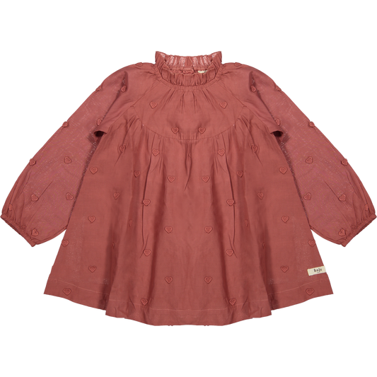 Baje heart detail dress (SZ 2-10)