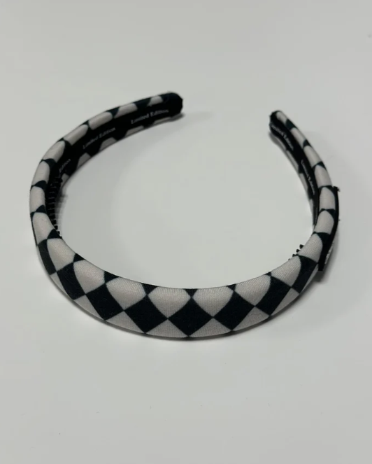 Limited Edition argyle headband