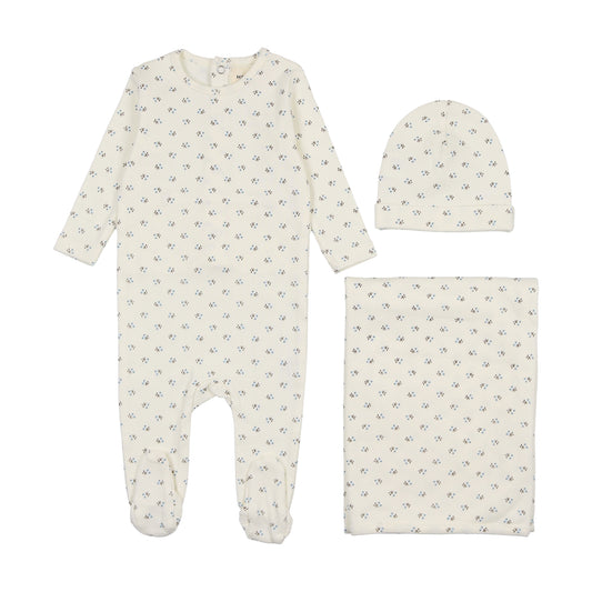 Mema Bud Print 3 Pc Set M339-3 ( Sz 3M-6M)