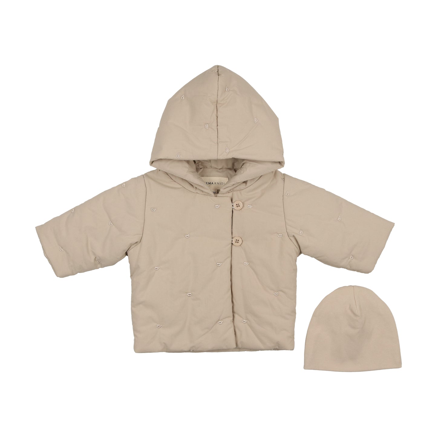 Mema Quilted Jacket + Beanie ( Sz 9M-3YR)