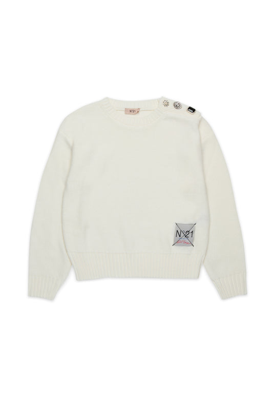 N21 Cream Maglia Sweater ( Sz 10-16)