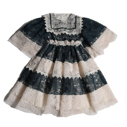 Tia Cabani patchwork sailor dress (SZ 3-16)