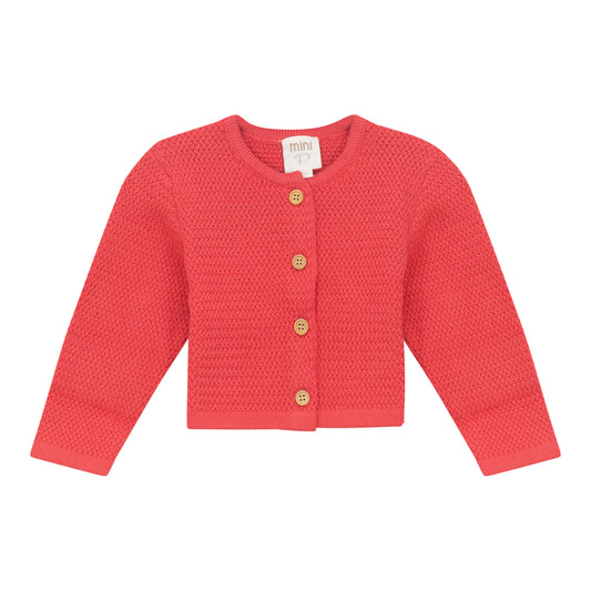 Pompomme knit cardigan (SZ 24m-10yr)