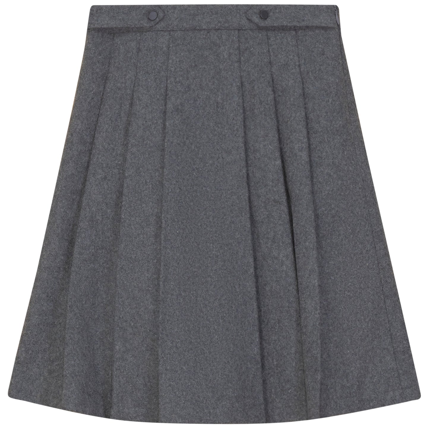 Pompomme Pleated Skirt Grey ( Sz 8-20)