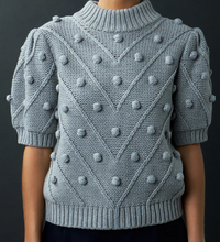 Load image into Gallery viewer, English Factory puffed ss sweater (SZ XS-L)
