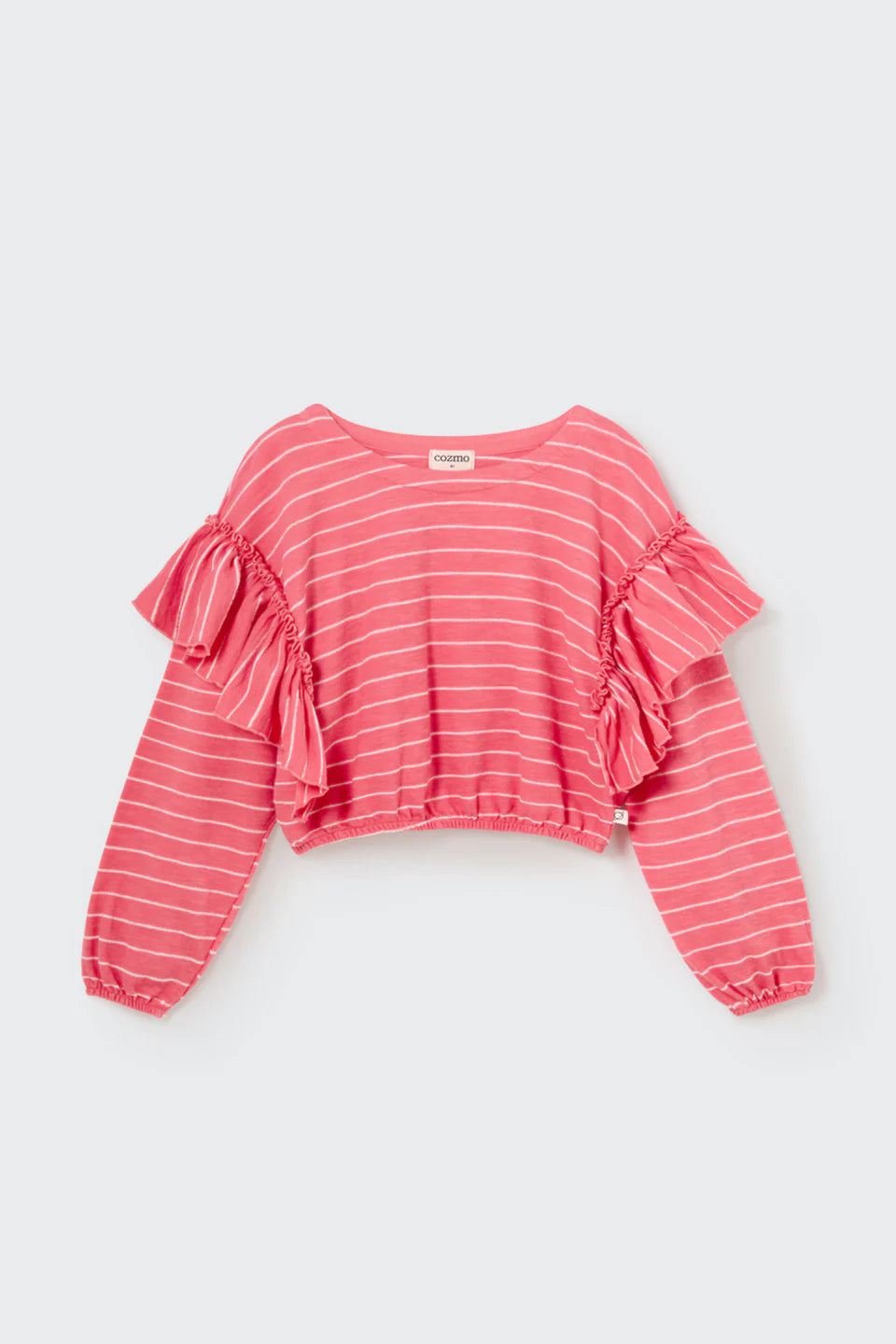 Cozmo striped ruffle sweat (SZ 2-12)