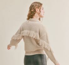 Load image into Gallery viewer, Sadie &amp; Sage cabled sweater (SZ S-L)
