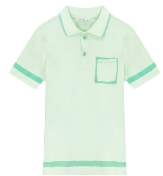 Kix252 airbrush print polo (SZ 2-6yr)