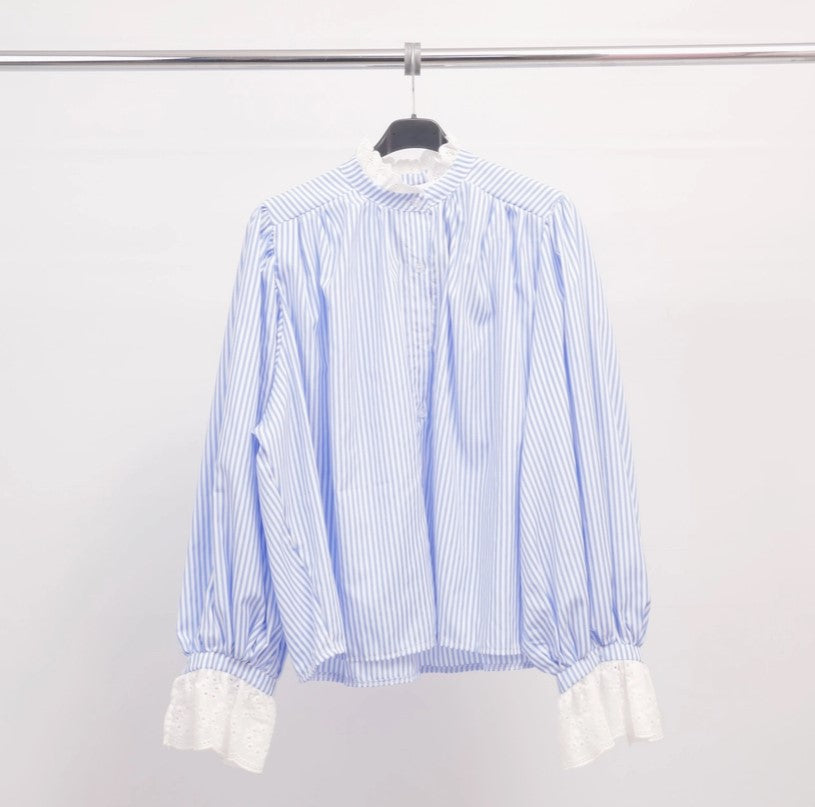 Cecile Wang striped shirt (O/S)