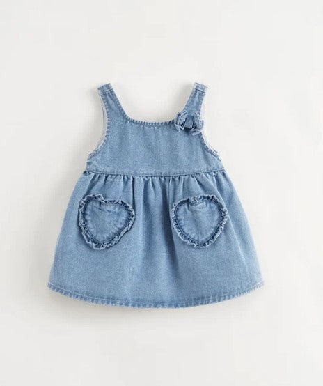 MJ250200 denim jumper (SZ 3-10)