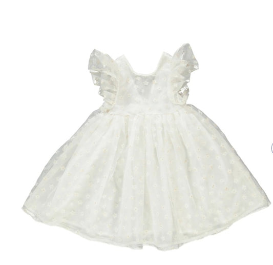 Bebe Organic Porcelain Floral Alice Dress ( Sz 3-12)