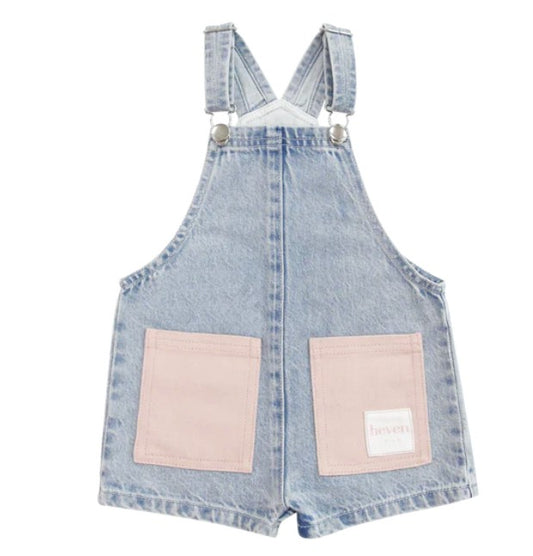 Heven Child  denim romper (SZ 12m-3yr)