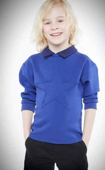 Bunny Kids cobalt polo (SZ 3-14)