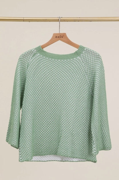 Nais Round Raglan Pullover ( One Size )