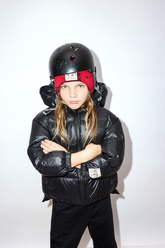 N'21 black short coat (SZ 8-16)