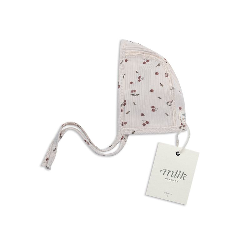 Milk Denmark Round Bonnet ( Sz 3M-12M)