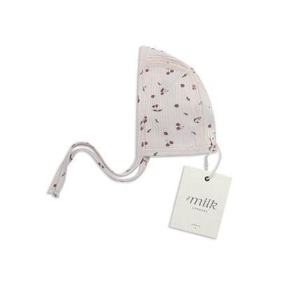 Milk Denmark Round Bonnet ( Sz 3M-12M)
