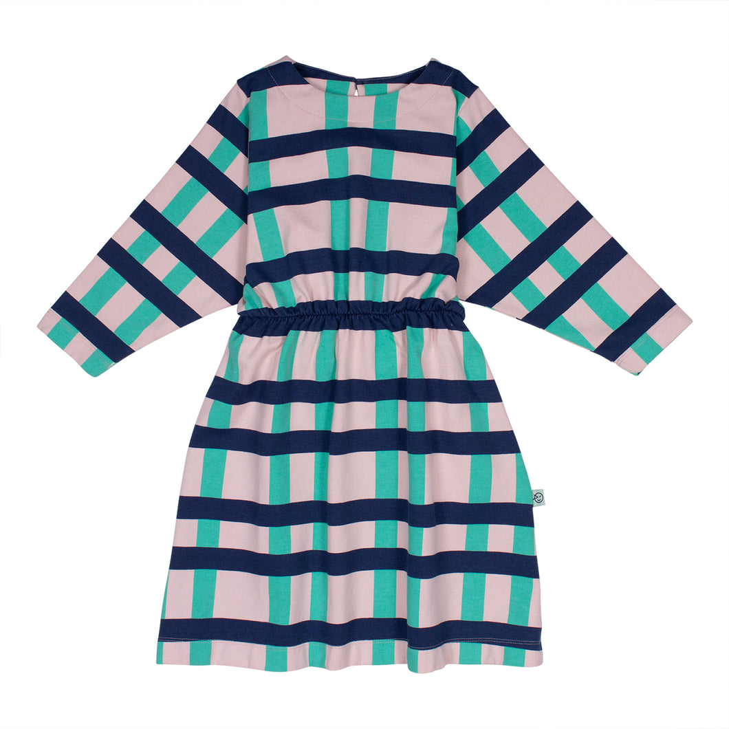 Wynken mint checked dress (2-12)