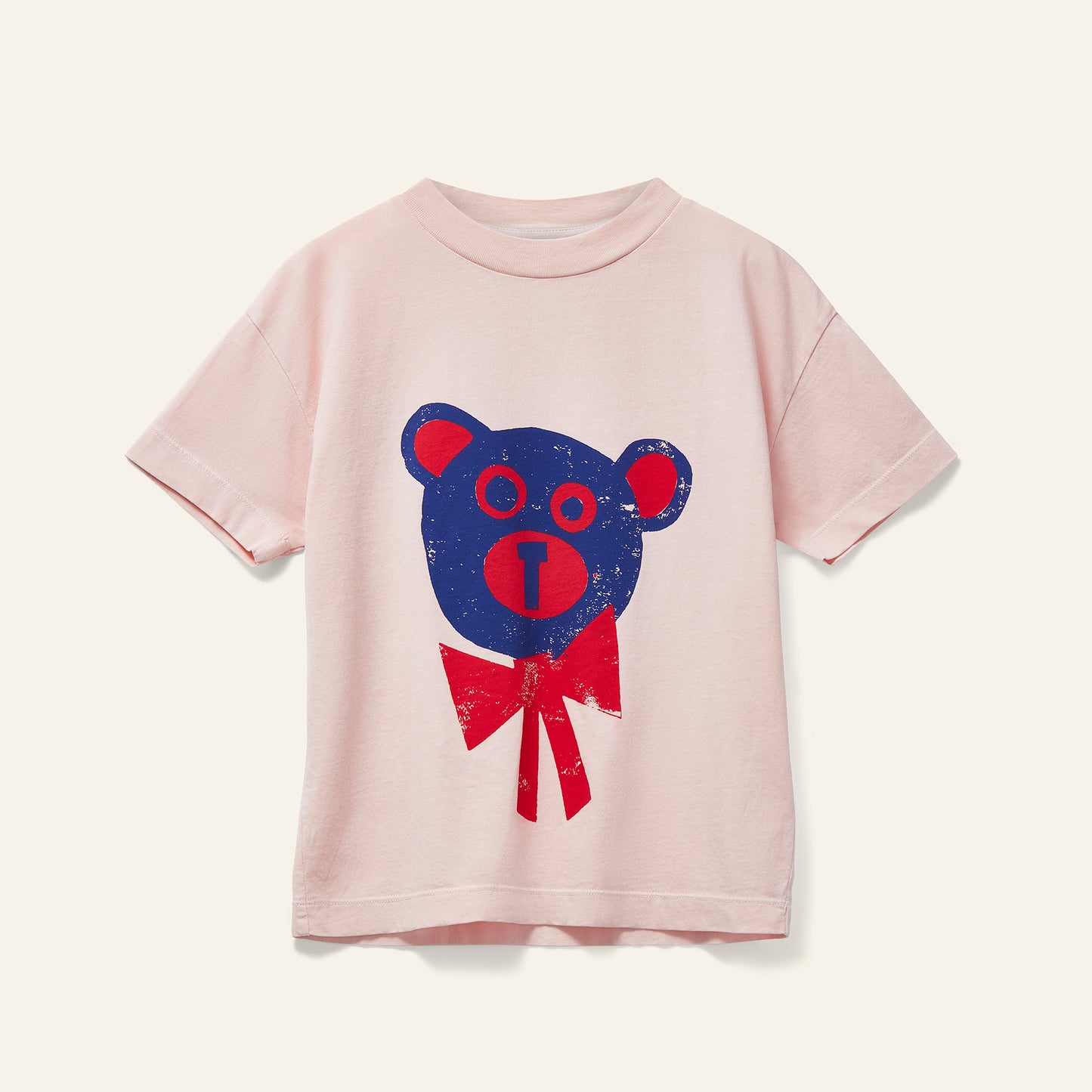 Wynken48 pink bear t-shirt (SZ 2-14)