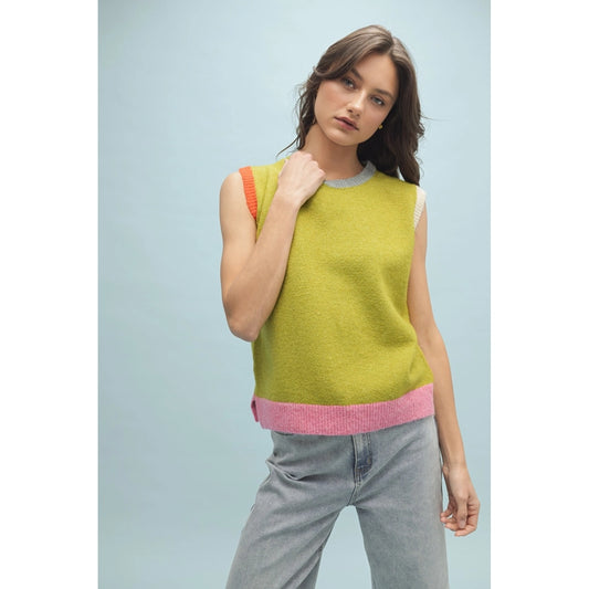 Wishlist multi color vest (SZ S-L)