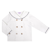 Load image into Gallery viewer, Kidiwi sailor collar shirt (SZ 2-7)
