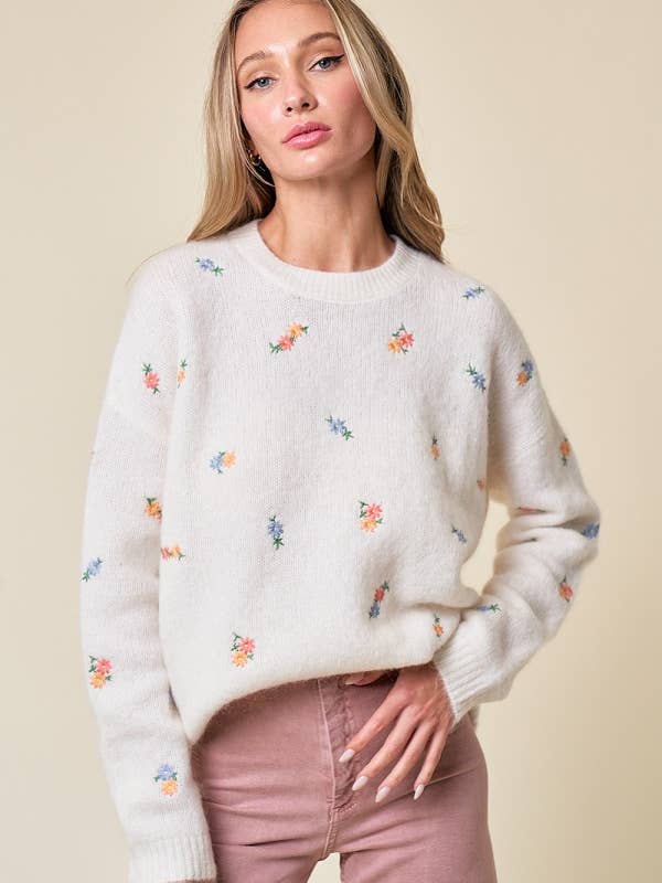 Lovely Melody little things sweater (SZ  S-XL)