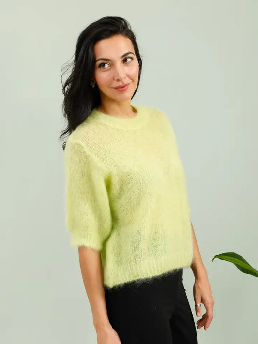 Nais mohair sweater (O/S)