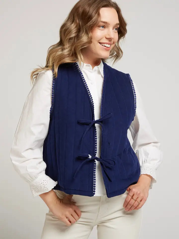 Andy & Lucy corduroy vest (SZ S-L)