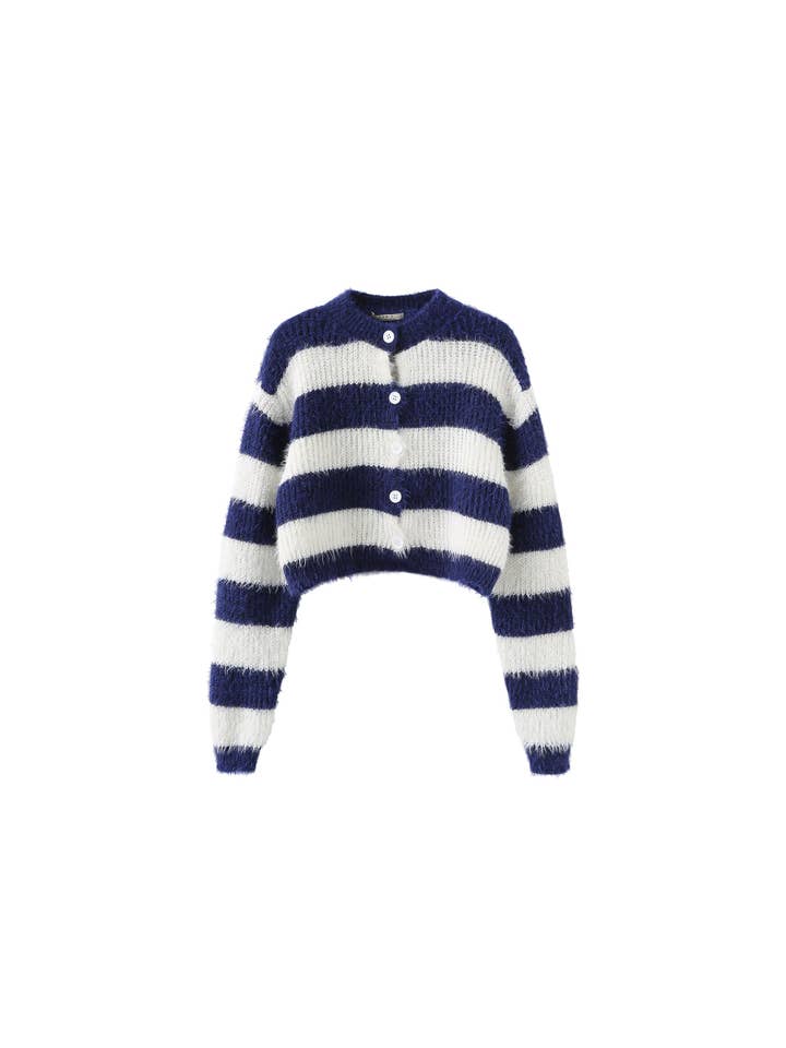 Cubic Striped Sweater ( Sz One Size )