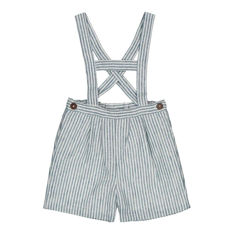 Kidiwi striped dungarees (SZ 18m-6yr)