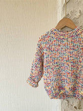 Load image into Gallery viewer, Little Trendy multi color chunky sweat (SZ 3-8)
