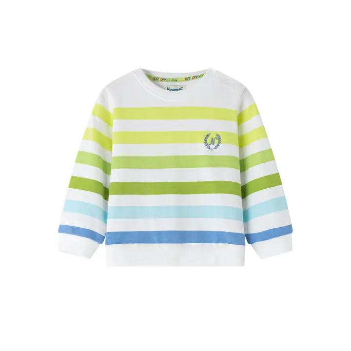 Newness striped sweat (SZ 6-24m)