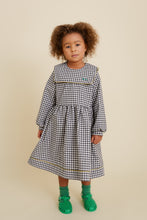 Load image into Gallery viewer, OXOX checked dress w/ Collar (SZ 2-12)
