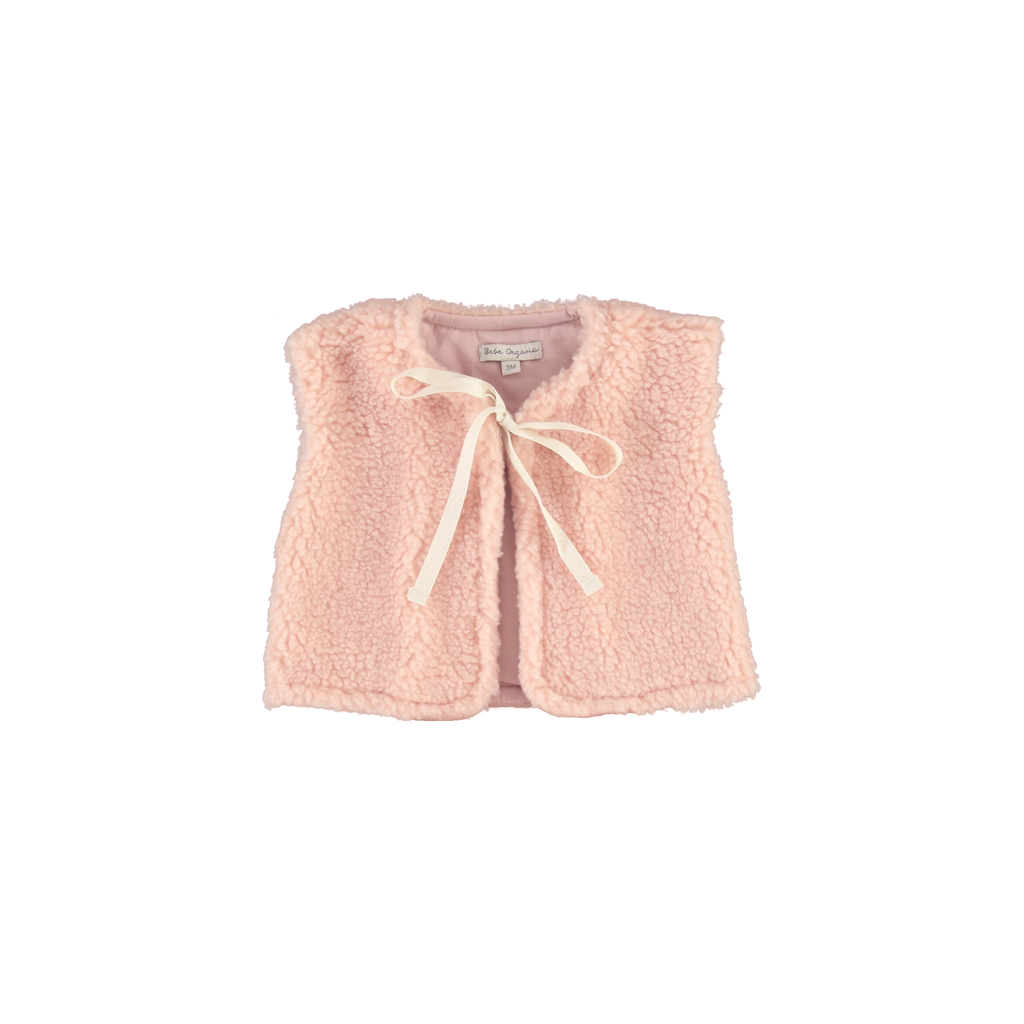 Bebe Organic sherpa vest (SZ 12-36m)
