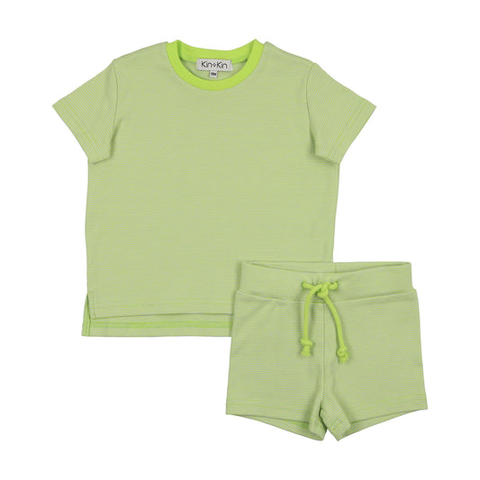 Kin Kin225 boys 2pc set (SZ 18-4yr)