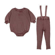 Load image into Gallery viewer, Farren +Me washed overall set (SZ 12m-3yr)
