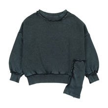 Load image into Gallery viewer, Farren+Me washed edge sweat (SZ 2-16)
