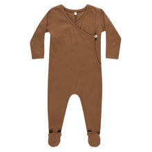 Load image into Gallery viewer, Quincy Mae271  Pointelle Wrap Footie ( Sz 0M-6M)
