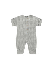 Load image into Gallery viewer, Rylee Cru waffle jumpsuit (SZ 6-24m)
