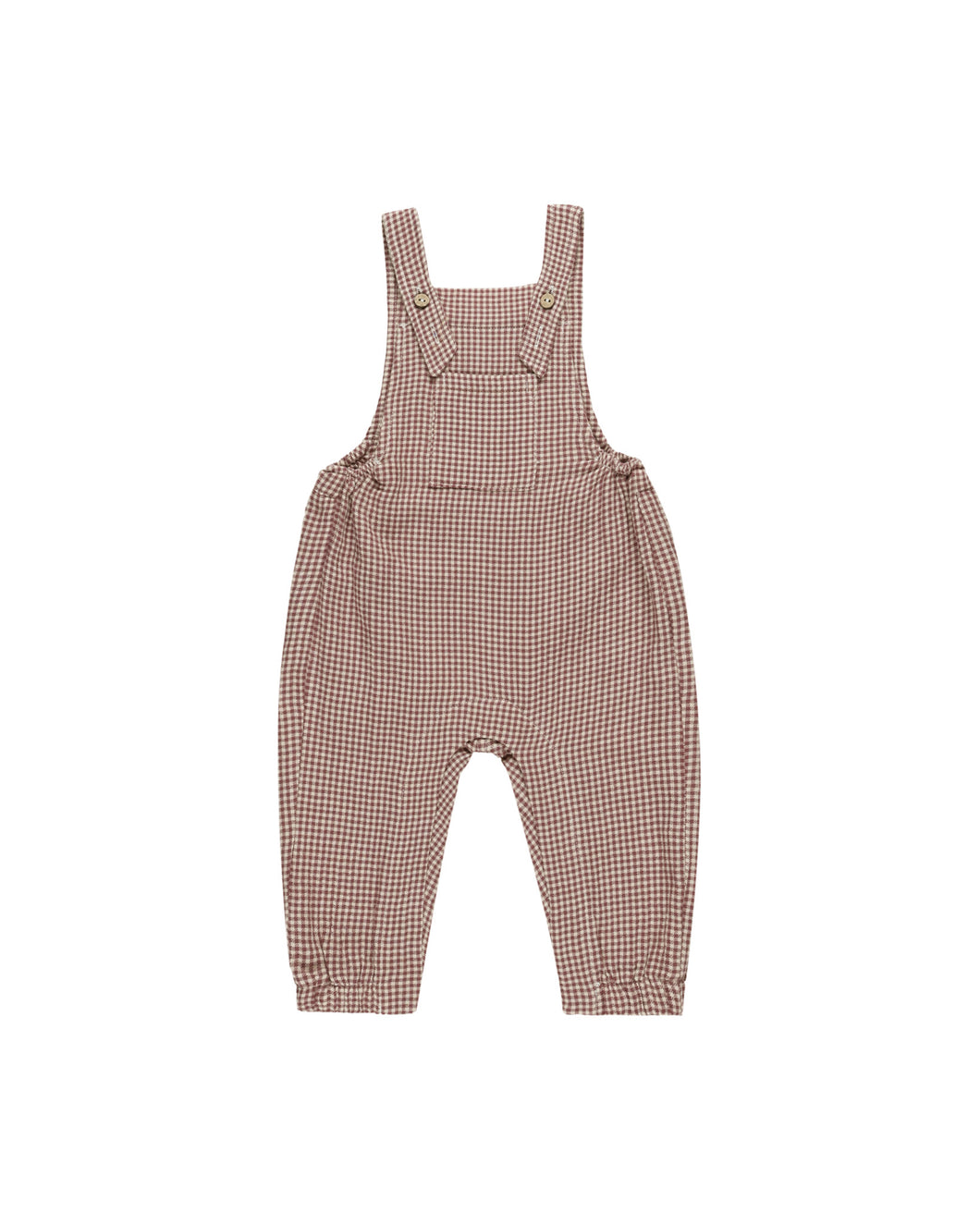 Rylee Cru gingham jumpsuit (SZ 6-24m)