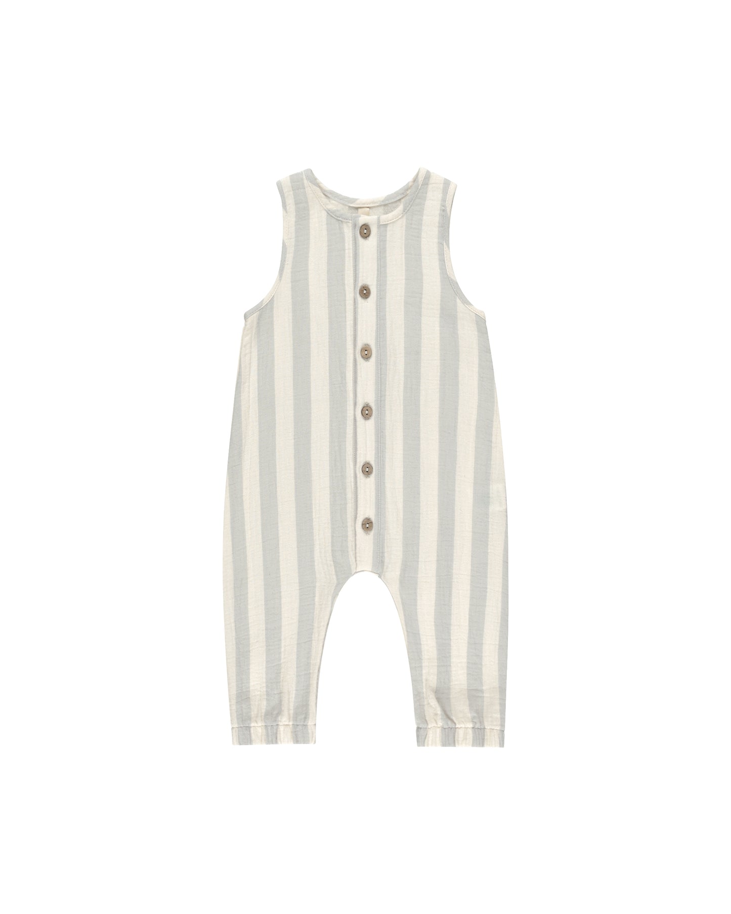 Quincy Mae047 striped jumpsuit (SZ 6m-2yr)