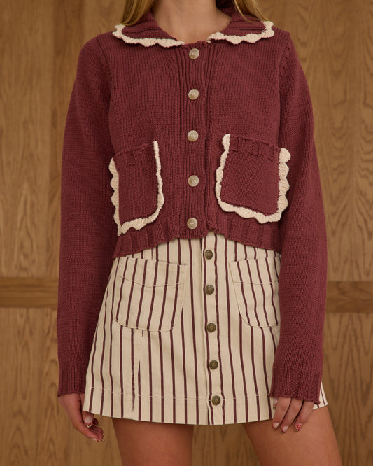 Rylee Cru001 collared sweater (SZ 10-16)